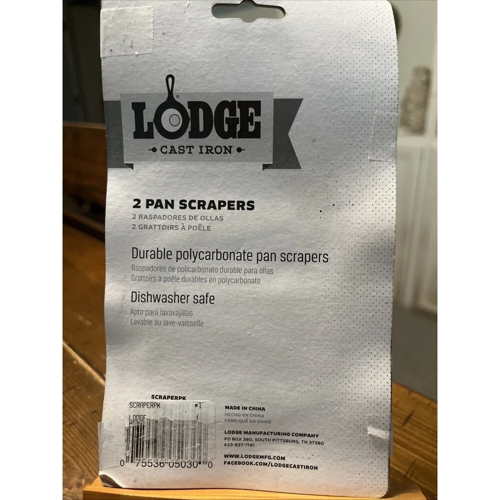 Lodge SCRAPERCOMBO Scraper Set , Summer, Grilling , Party